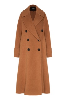 Расклешенное пальто коричневого цвета The Marc Jacobs