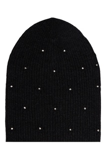 Серая шапка со стразами The Marc Jacobs