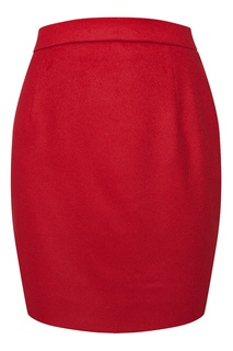 Короткая юбка красного цвета Alexander Terekhov