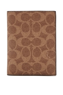 Обложка для паспорта с монограммами Coach