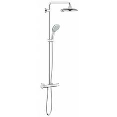 Душевая система GROHE Euphoria Power&Soul 190 с термостатическим смесителем, хром (26186000)