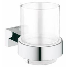 Стакан с держателем GROHE Essentials Cube, хром (40755001)