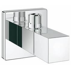 Угловой вентиль GROHE Cube 1/2?-3/8? для подключения смесителей, хром (22012000)