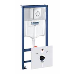 Система инсталляции для унитаза GROHE Rapid SL с панелью смыва Nova Cosmopolitan (3 режима) (1,13 м) (38813001)