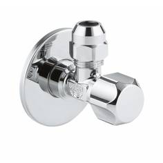 Угловой вентиль GROHE 1/2″-3/8″ для подключения смесителей, хром (22018000)