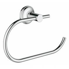 Держатель туалетной бумаги GROHE Essentials Authentic, без крышки, хром (40657001)