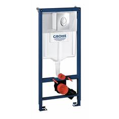 Система инсталляции для унитаза GROHE Rapid SL с панелью смыва Skate Air (3 режима), комплект 3-в-1 (1,13 м) (38721001)