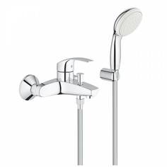 Смеситель для ванны GROHE Eurosmart New с душевым набором, хром (3330220A)