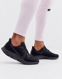 Черные кроссовки Nike Running Pegasus 36