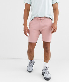 Розовые трикотажные шорты скинни ASOS DESIGN