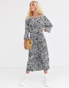 Платье миди с принтом Essentiel Antwerp Timbera