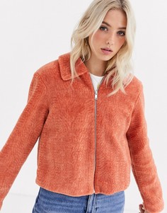 Куртка из мягкого искусственного меха JDY