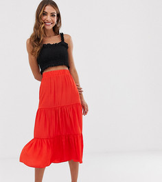 Ярусная юбка миди Vila