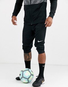Черные шорты длиной 3/4 Nike Football academy
