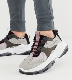 Кроссовки для широкой стопы на толстой подошве ASOS DESIGN