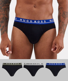 Набор из 3 черных трусов BOSS