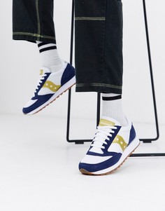 Белые кроссовки Saucony Jazz Original