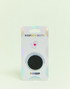 Черная подставка для телефона Popsockets
