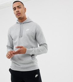 Худи серого цвета Nike Tall - Club