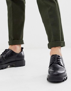 Черные ботинки на шнуровке и массивной подошве ASOS DESIGN