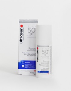 Антивозрастной крем для лица с фактором защиты SPF 50+ Ultrasun, 50 мл