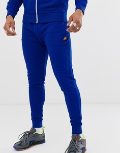 Синие спортивные брюки с кромкой манжетом ellesse - Bertoni