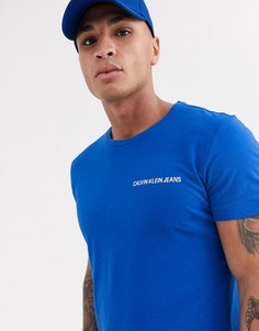 Узкая футболка с логотипом Calvin Klein
