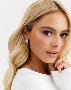 Серьги-кольца Pieces