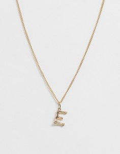 Ожерелье с инициалом "E" Nylon