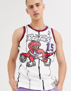 Белая майка Mitchell & Ness Toronto Raptors Vince Carter Swingman