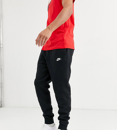 Черные джоггеры с манжетами Nike Tall Club
