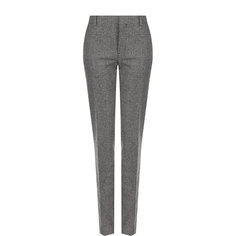 Шерстяные брюки со стрелками Saint Laurent