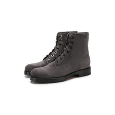 Ботинки Santoni Замшевые ботинки Santoni