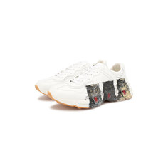 Кроссовки Gucci Кожаные кроссовки Rhyton Gucci