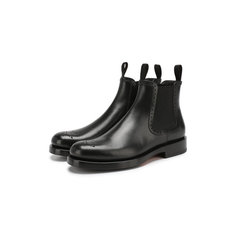 Ботинки Santoni Кожаные челси Santoni