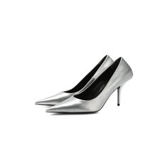 Кожаные туфли Square Knife Balenciaga