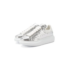 Кроссовки Alexander McQueen Кожаные кеды Alexander McQueen