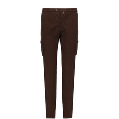 Брюки Kiton Хлопковые брюки карго Kiton