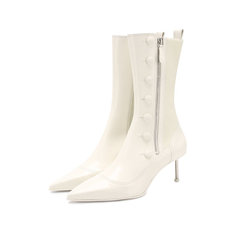 Ботильоны Alexander McQueen Комбинированные ботильоны Alexander McQueen