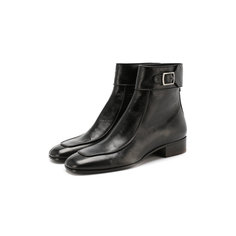 Кожаные сапоги Miles Saint Laurent
