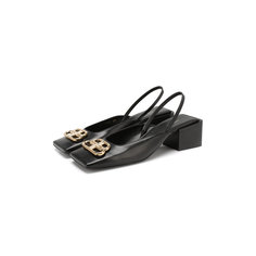 Туфли Balenciaga Кожаные туфли Double Square BB Balenciaga