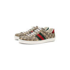 Кроссовки Gucci Текстильные кеды New Ace Gucci