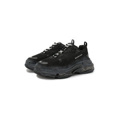 Комбинированные кроссовки Triple S Balenciaga