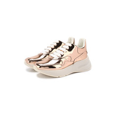 Кроссовки Alexander McQueen Кожаные кроссовки Alexander McQueen