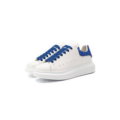 Кроссовки Alexander McQueen Кожаные кеды Alexander McQueen