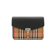 Женские сумки Burberry Кожаная сумка в клетку Vintage Check Burberry