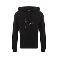 Свитеры Saint Laurent Хлопковое худи Saint Laurent