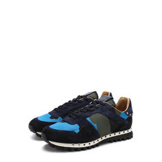 Кроссовки Valentino Комбинированные кроссовки Valentino Garavani Rockrunner Valentino