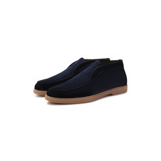 Ботинки Santoni Замшевые ботинки Santoni