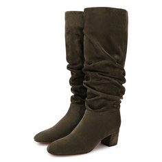 Сапоги Santoni Замшевые сапоги Santoni